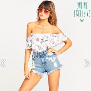 Show Me Your Mumu Rio Ruffle One Piece Swimsuit